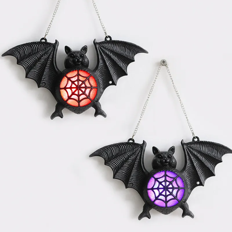 Halloween Colorful Glowing Bat