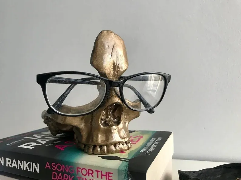 Halloween Skull Glasses Frame Holder