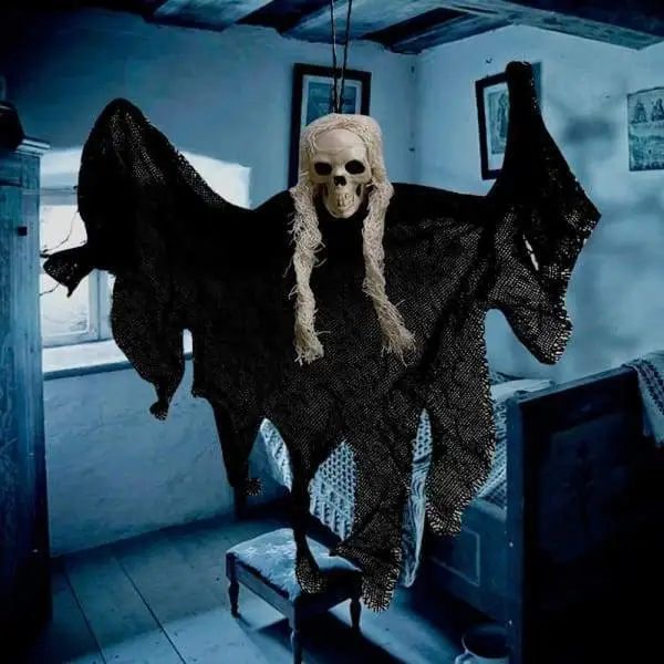 Halloween Skull Hanging Ghost