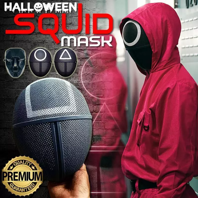 Halloween Squid Mask