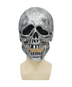 Creepy Halloween Human Skull Mask