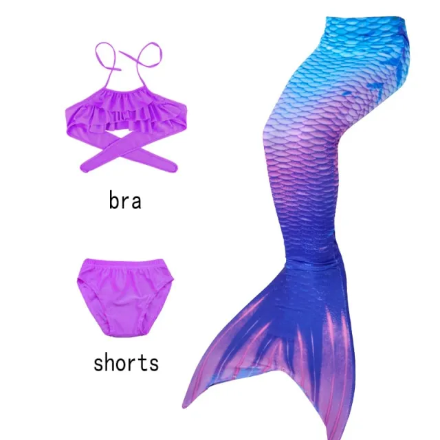 Halloween Kids Mermaid Tails