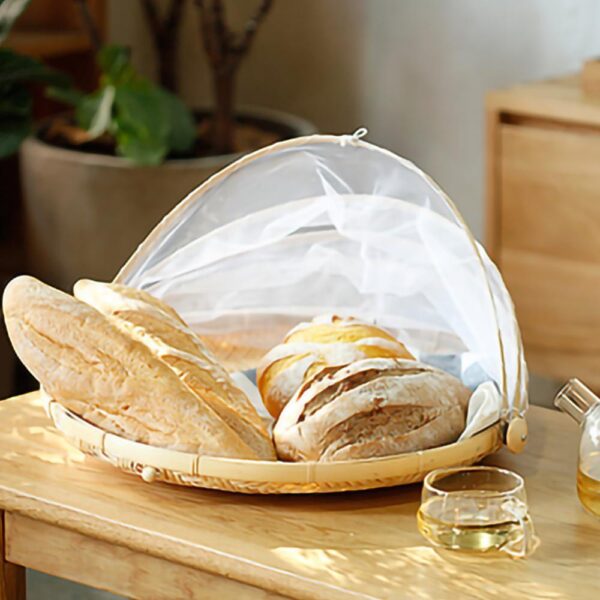 Anti-Mosquito Food Serving Tent Basket Tray