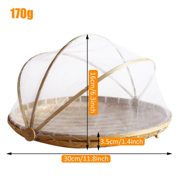 Anti-Mosquito Food Serving Tent Basket Tray