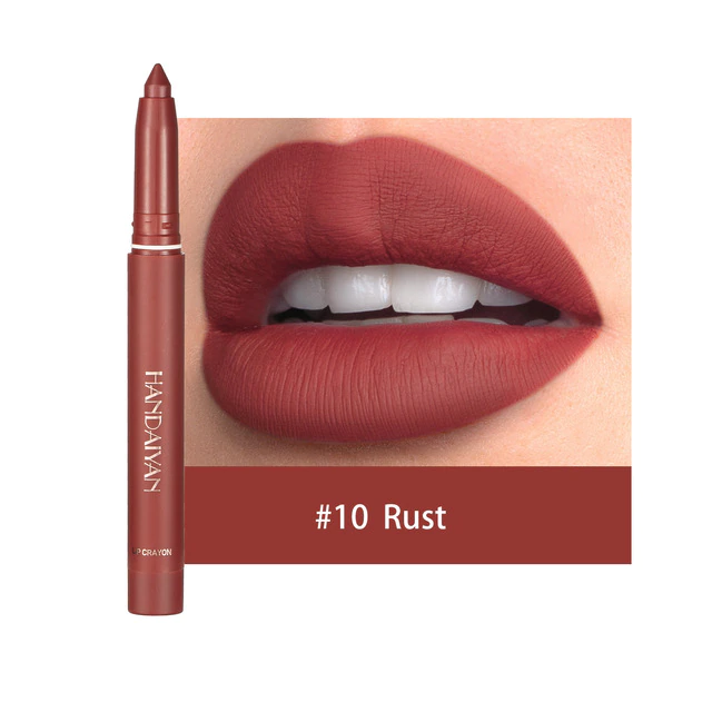 Rotating Sharpenable Matte Pencil Lipstick