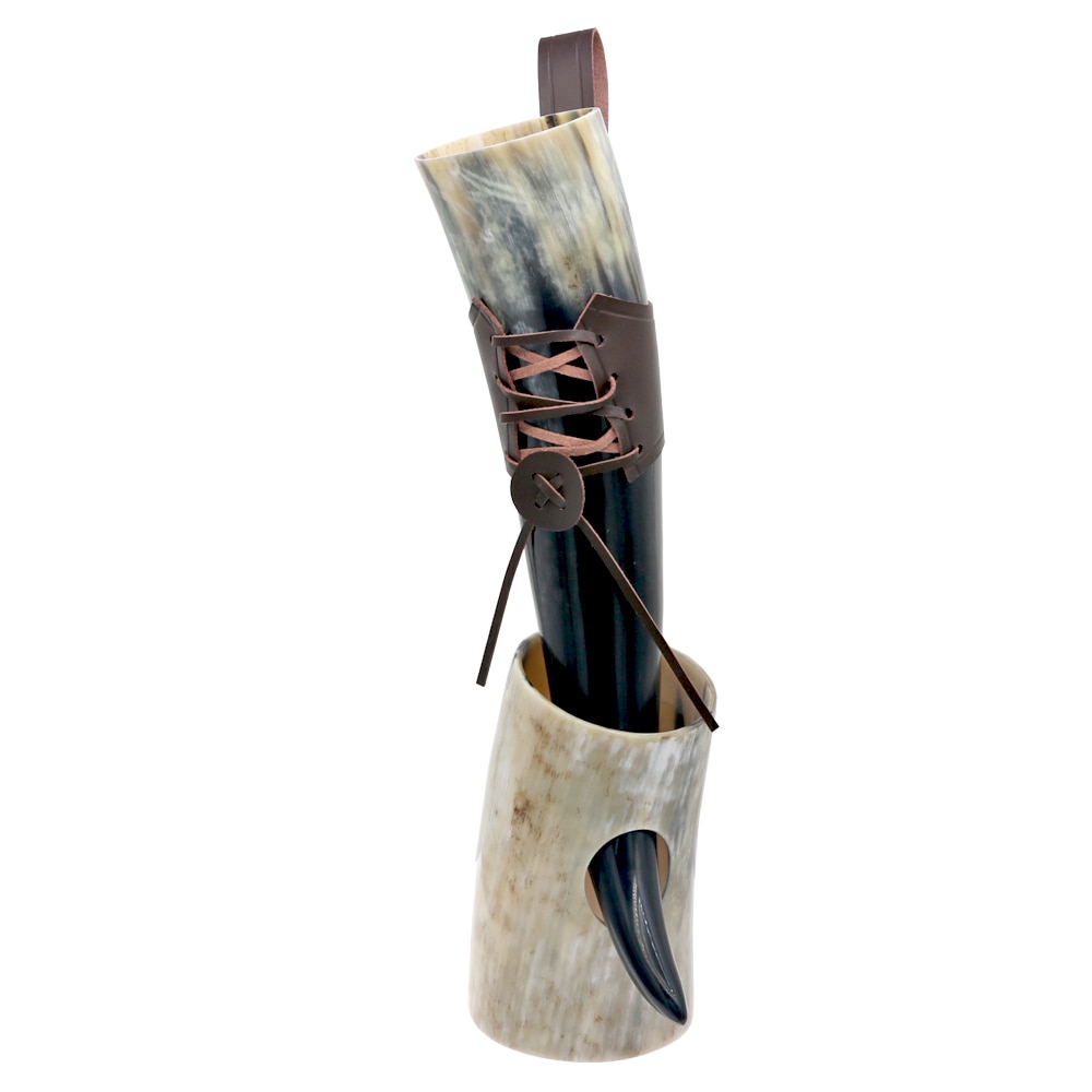 Real Vikings Drinking Horn