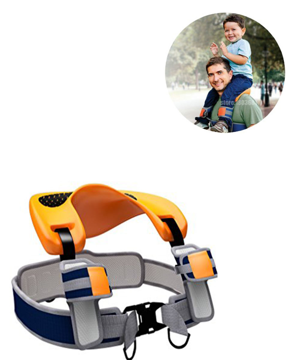 Hands-Free Shoulder Carrier with Ankle Straps