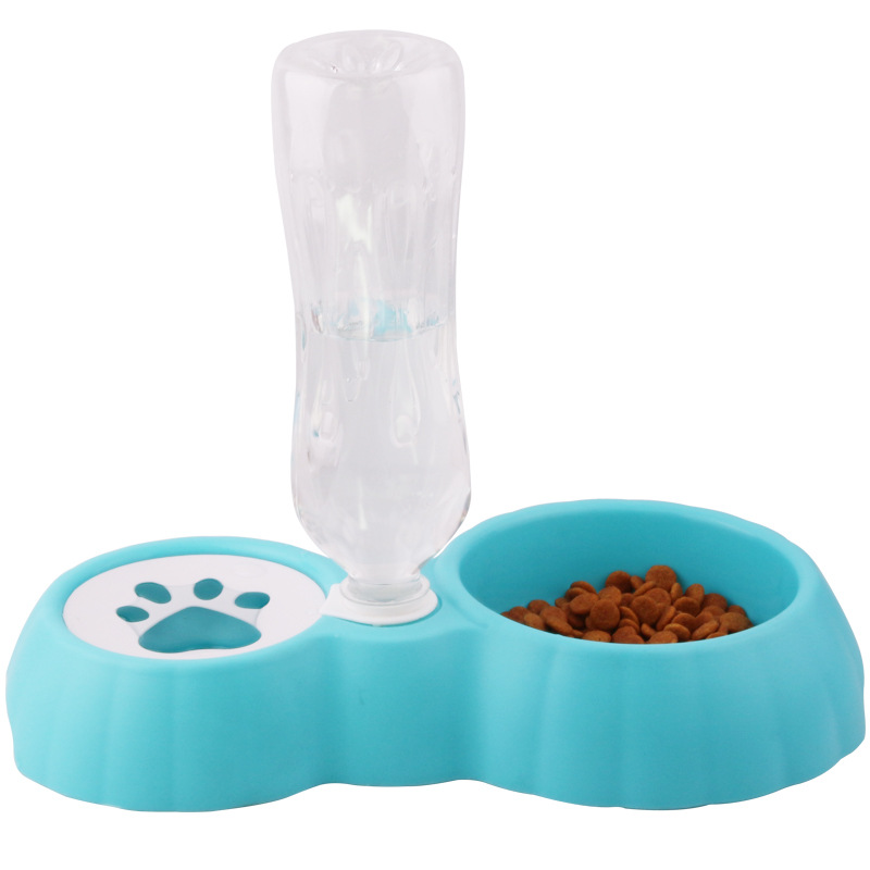 Dual Port Dog Food Dish