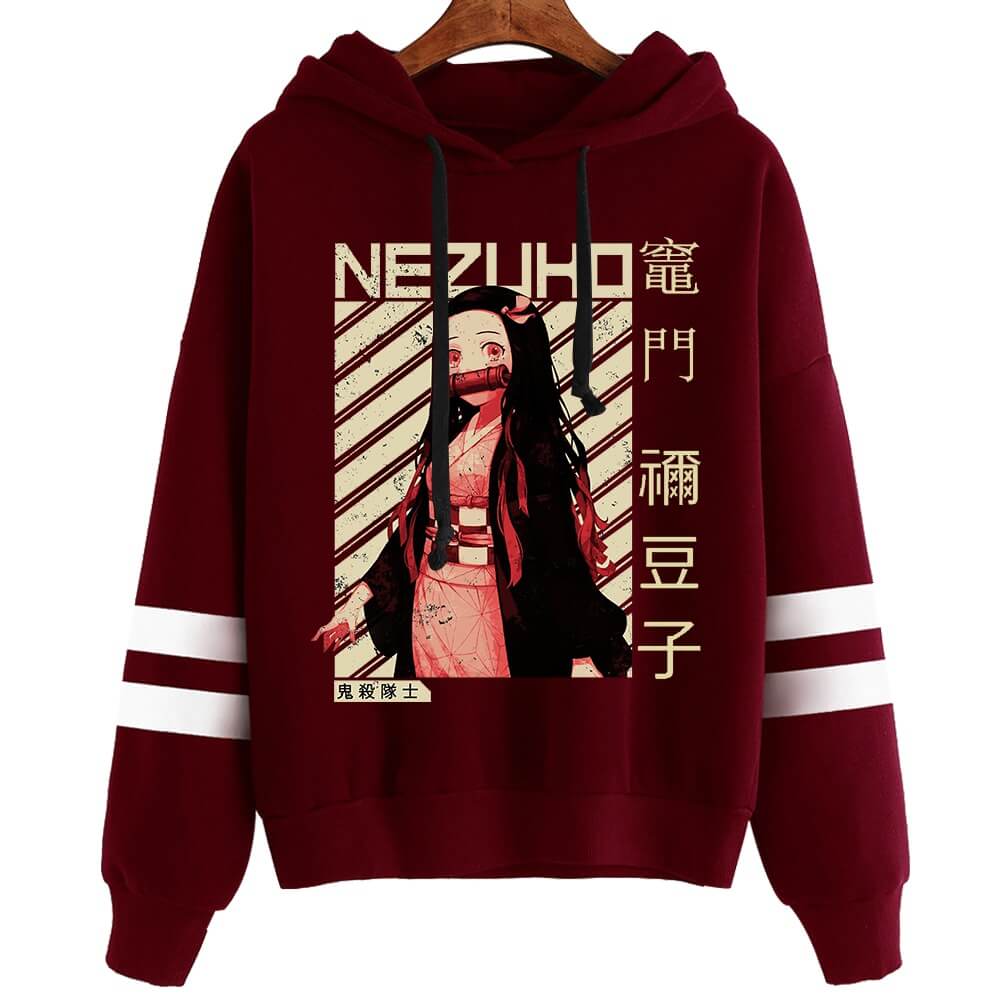 Anime Nezuko Demon Slayer Eyes Hoodie