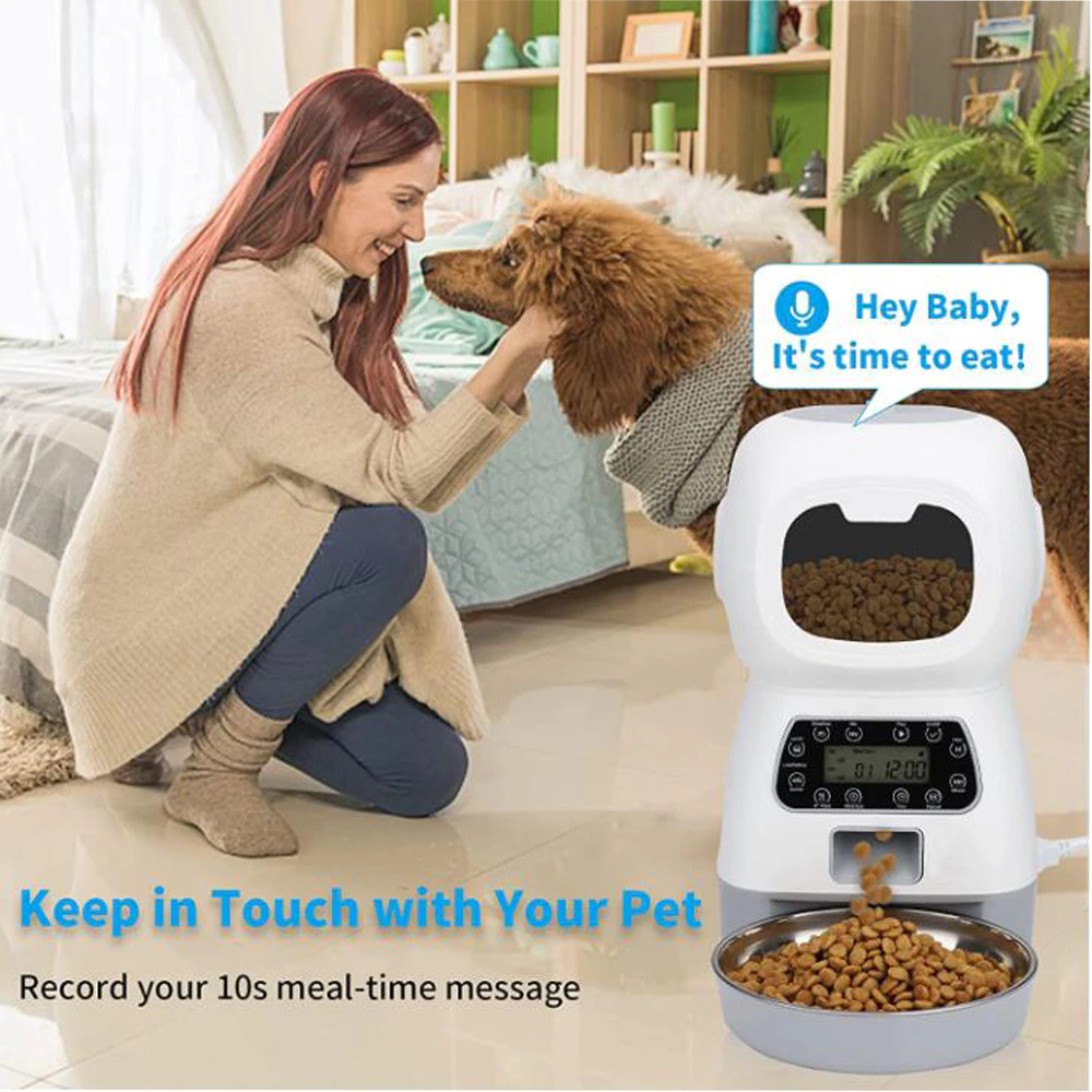 3.5L Zamate Automatic Pet Feeder