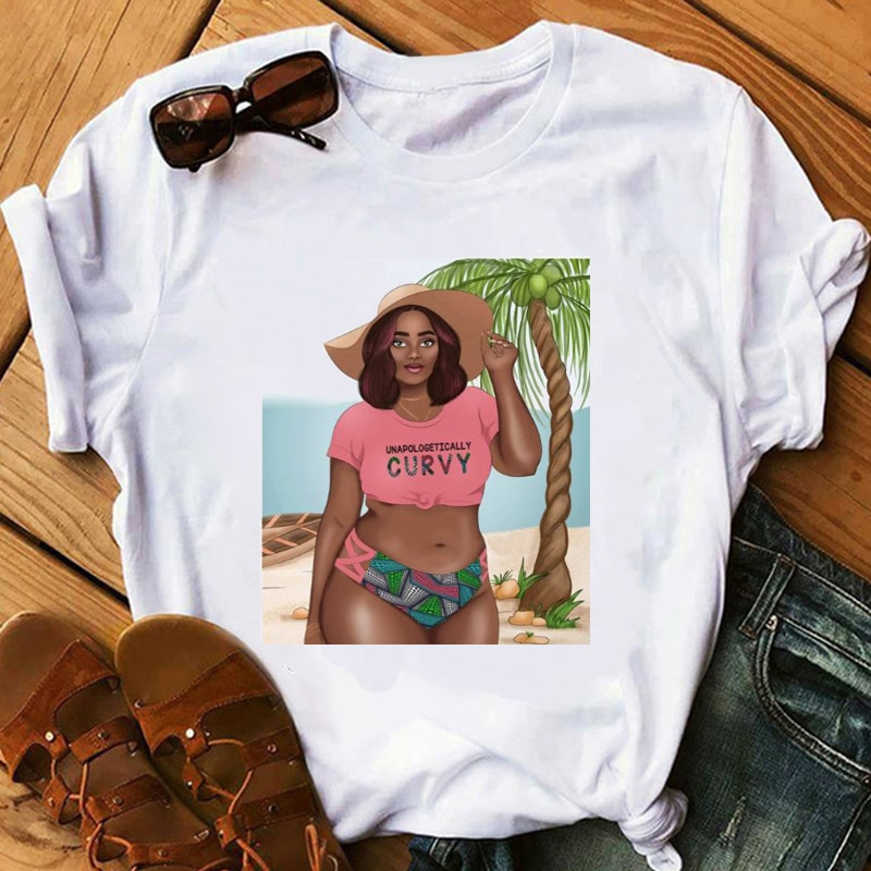 Sexy Bbw Ebony Plus Size T Shirt