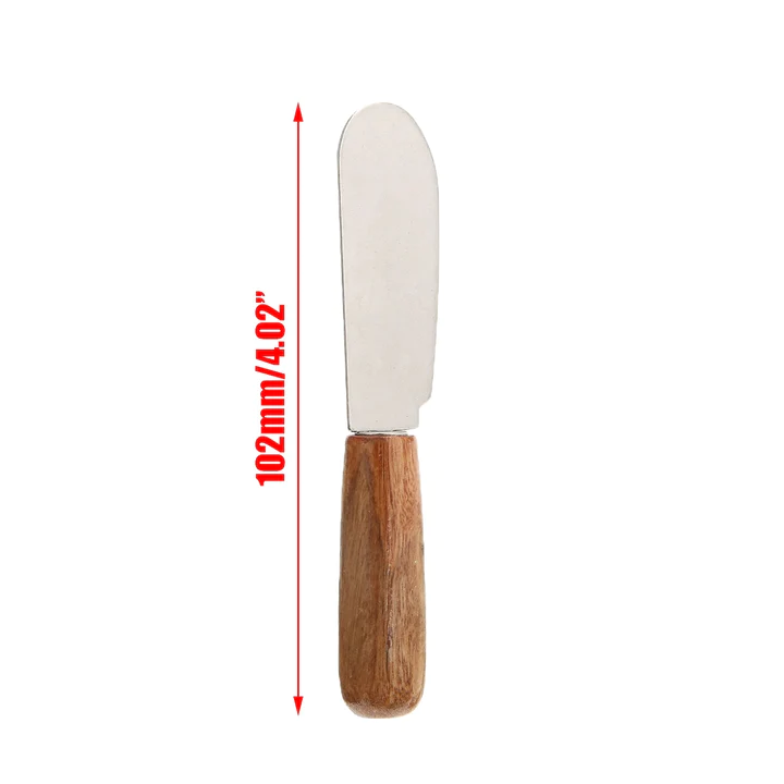 2Pcs Cute Standing Butter Knife