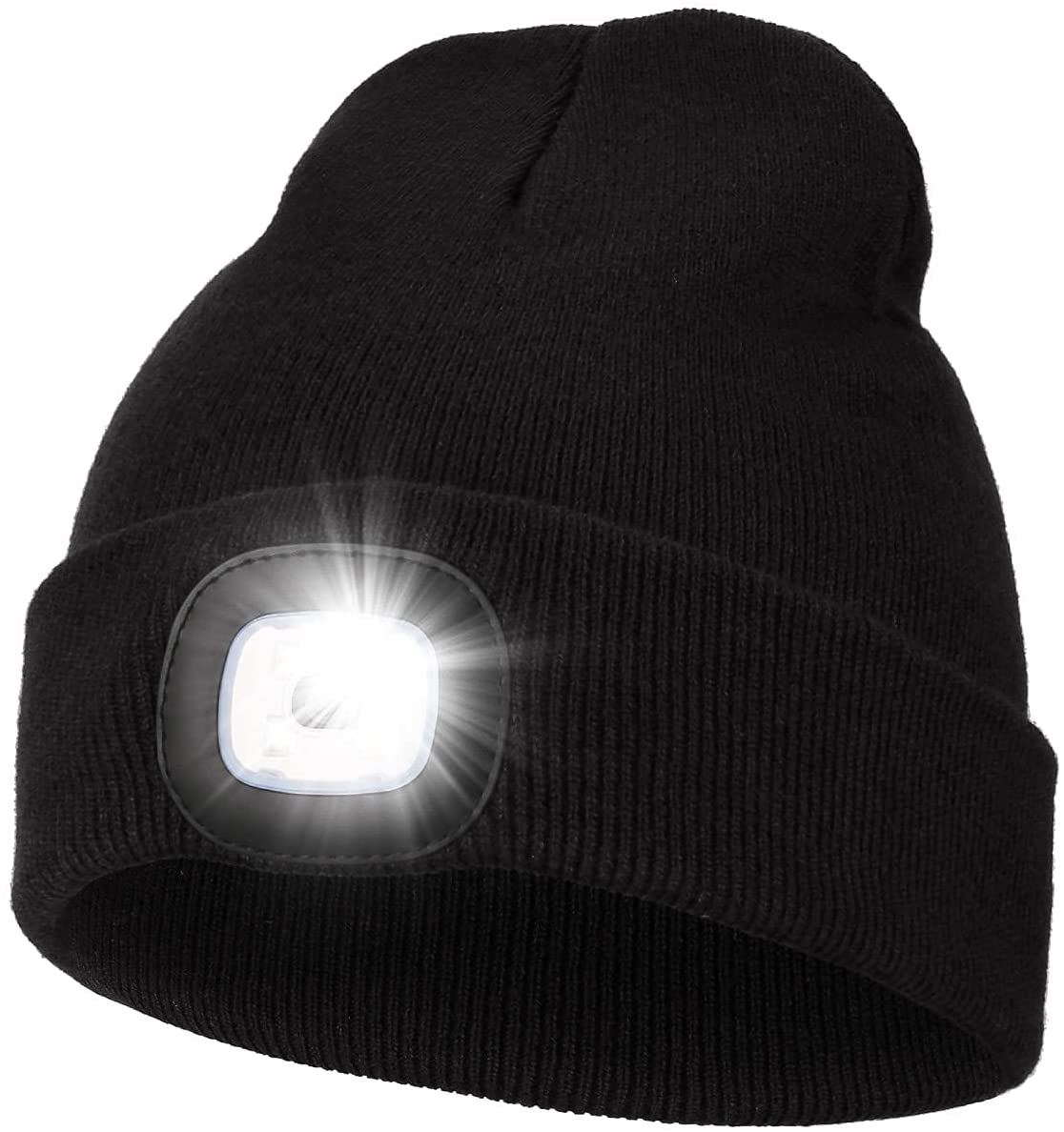 Headlight Knitted Beanie Hat