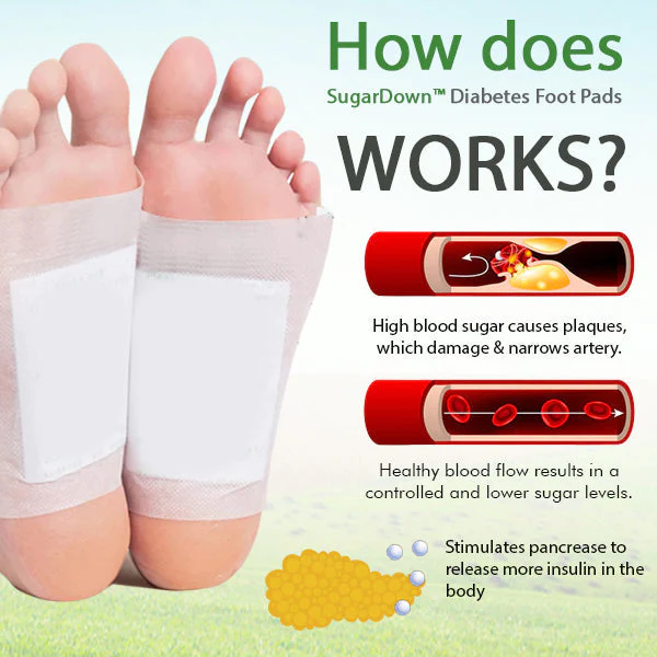 HealthCare Diabetes Foot Pads