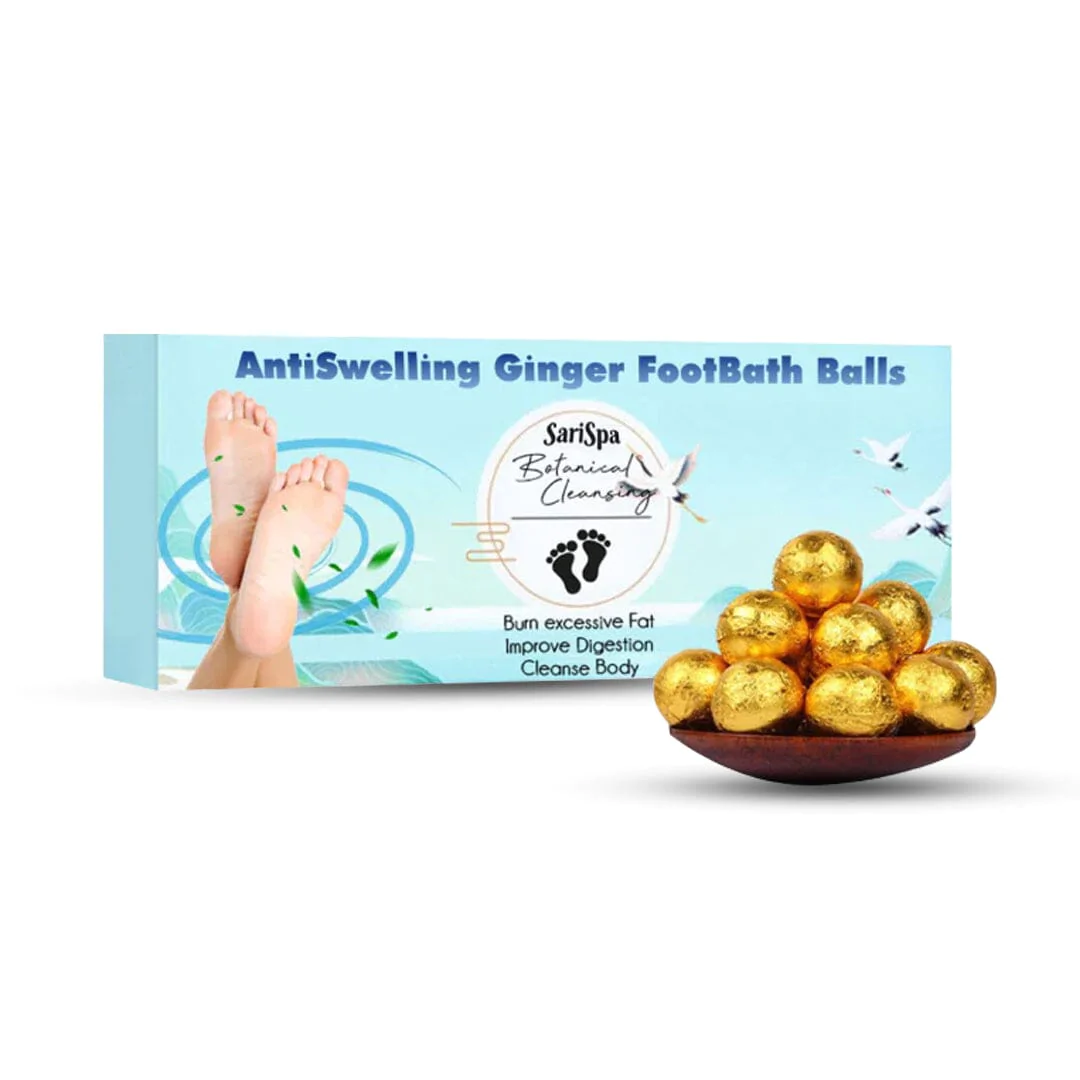 HealthSpaAntiSwelling Ginger FootBath Balls