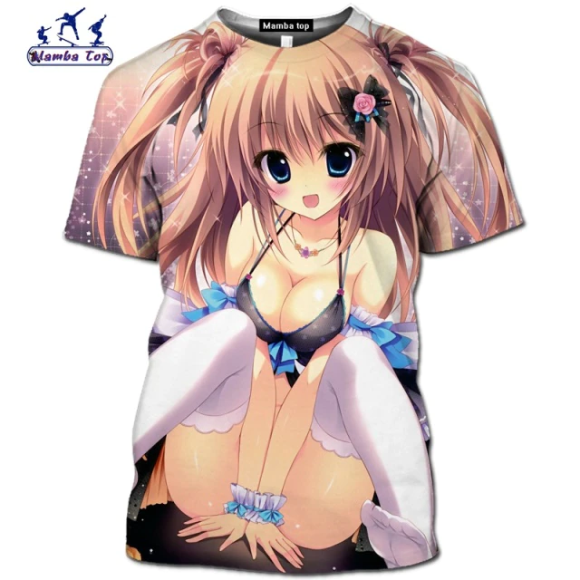 Hentai Loli Short-Sleeved Kawaii Shirt