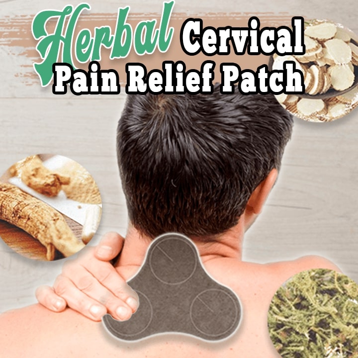 Herbal Cervical Pain Relief Patch (Set of 10)