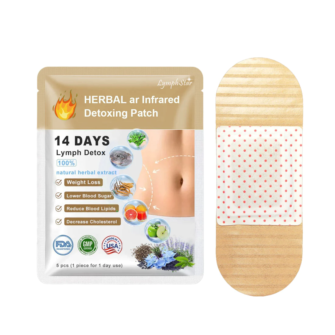 Herbal Far Infrared Detoxing Patch