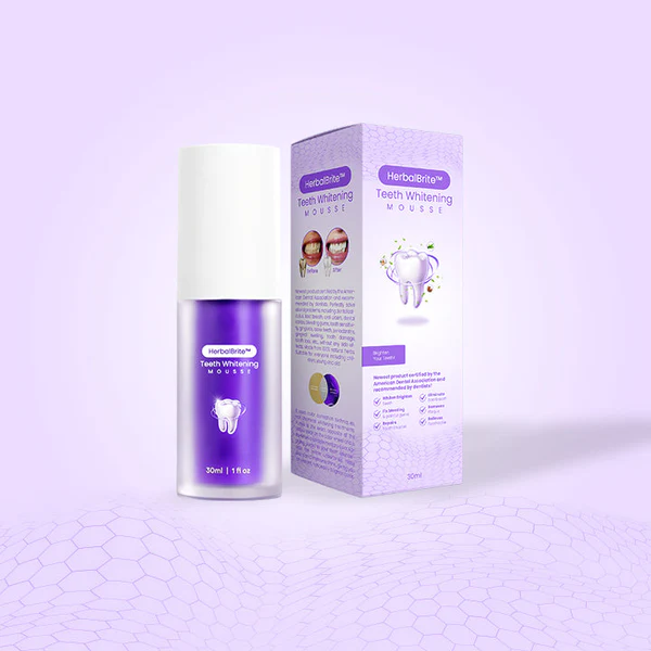 HerbalBrite Teeth Whitening Mousse