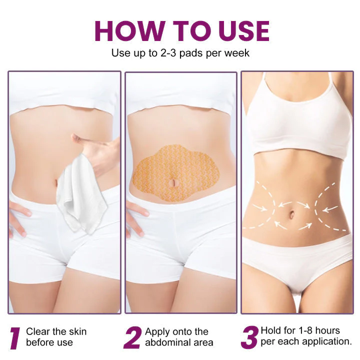 Mormuem HerbsLab BurnUp Belly Shaping Patches