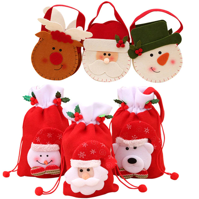 Christmas Gift Doll Bags