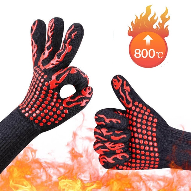 High Temperature BBQ Grill Gloves