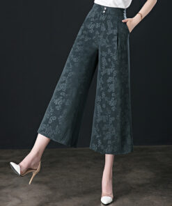 High Waisted Women Wide Leg Pants