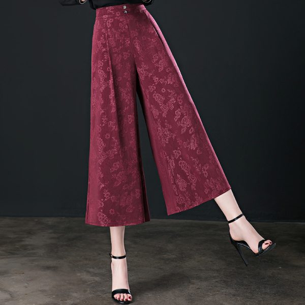 High Waisted Women Wide Leg Pants