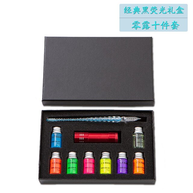 Fluorescent Pigment Luminous Ink Set