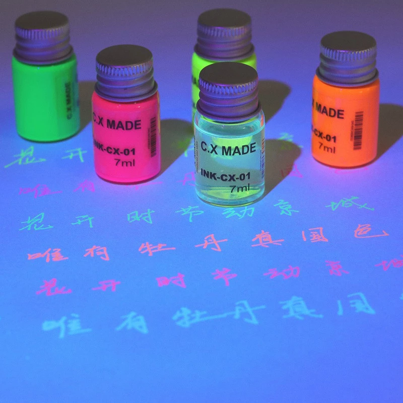 Fluorescent Pigment Luminous Ink Set