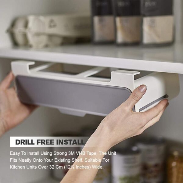 Spice Shelf Storage Organizer