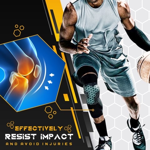 Honeycomb Anti Collision Knee Pads