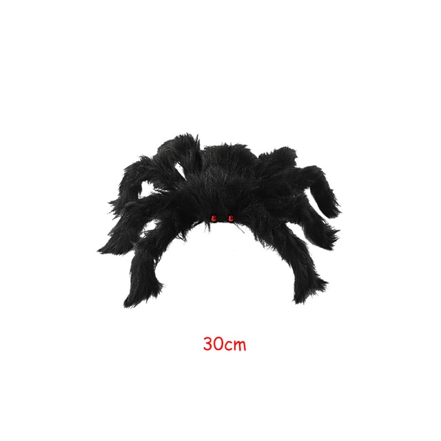 Halloween Glowing Plush Spider