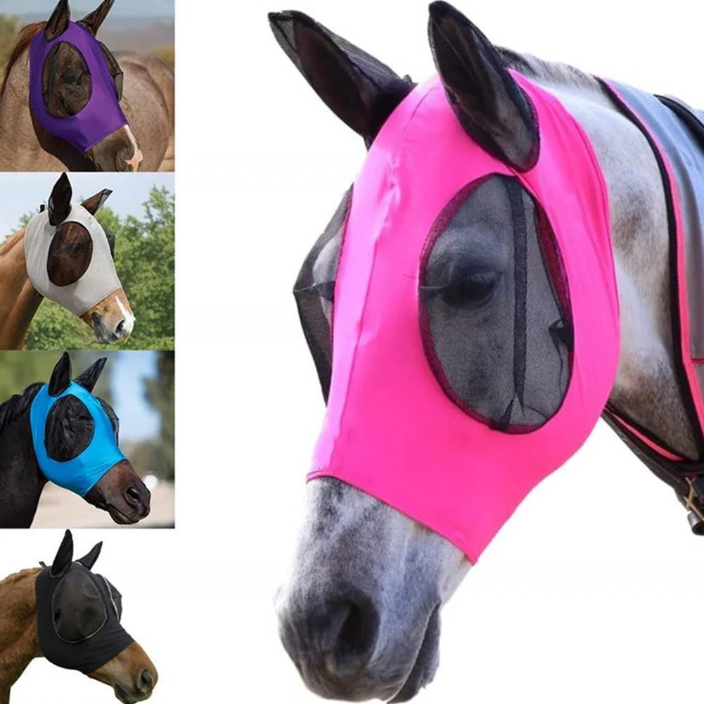 Equine Mask Anti-Fly Mesh