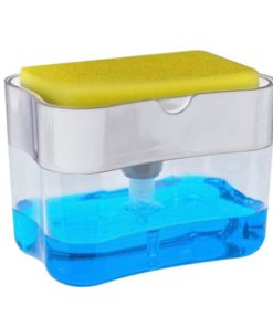 Hot 2 in 1 Sponge Rack Soap Dispenser