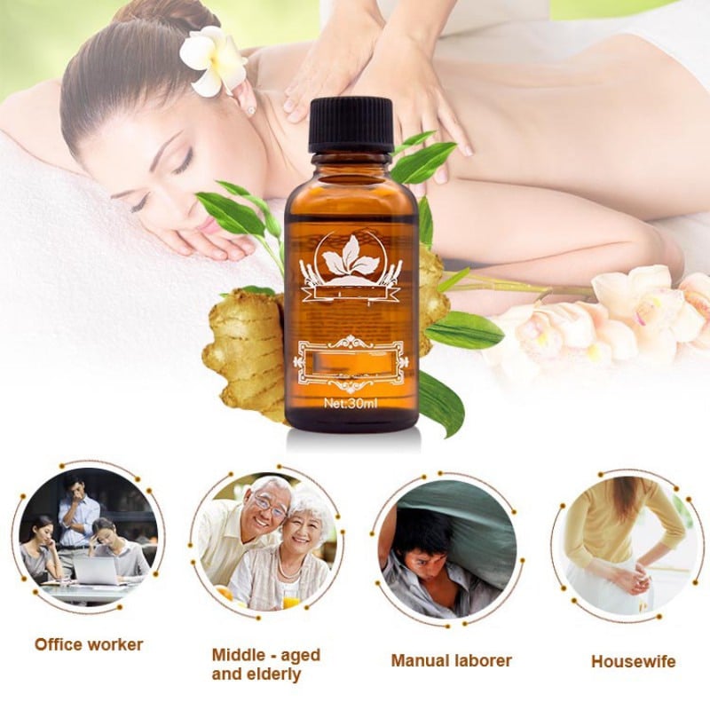 Lymphatic Drainage Ginger Oil