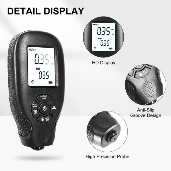 Digital Coating Thickness Gauge for Cars