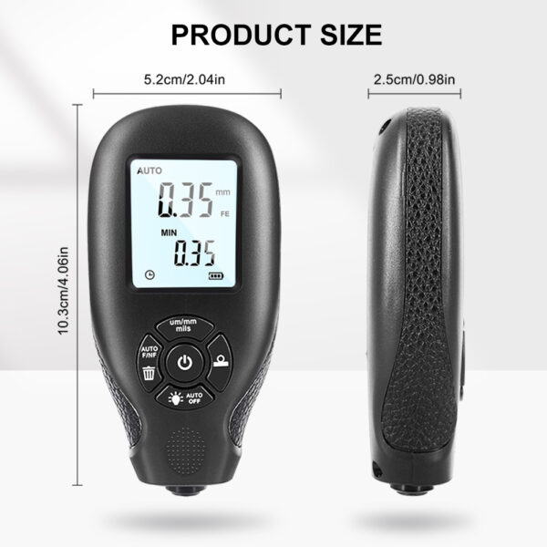 Digital Coating Thickness Gauge for Cars