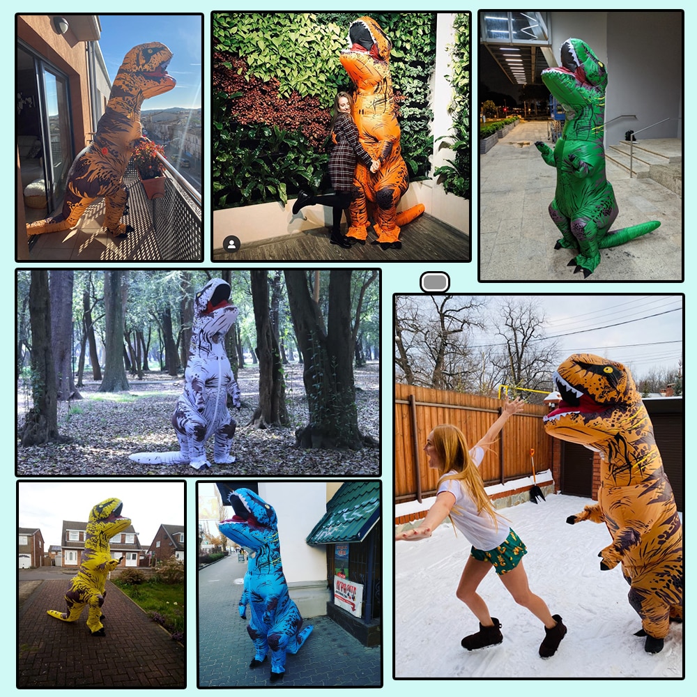 Dinosaur Inflatable Halloween Costume Party