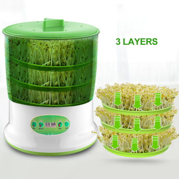 Easy Multi-Layer Automatic Seedling Bean Sprouts Machine