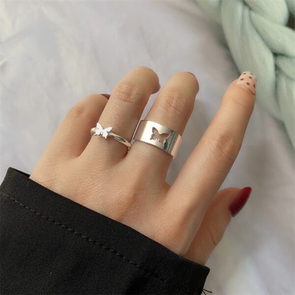 Valentine's Day Gift Matching Couple Rings