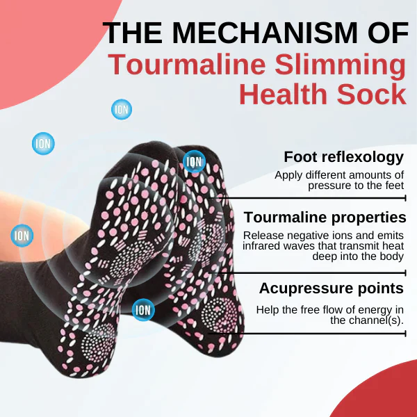 Oveallgo Tourmaline Health Sock