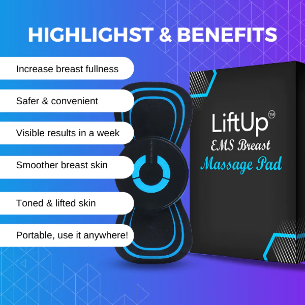 LiftUp EMS Breast Massage Pad