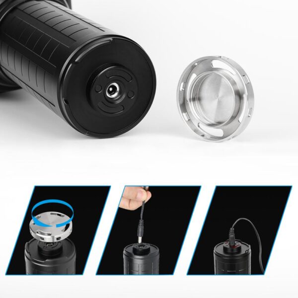 100000 Lumens High Power LED Waterproof Flashlight