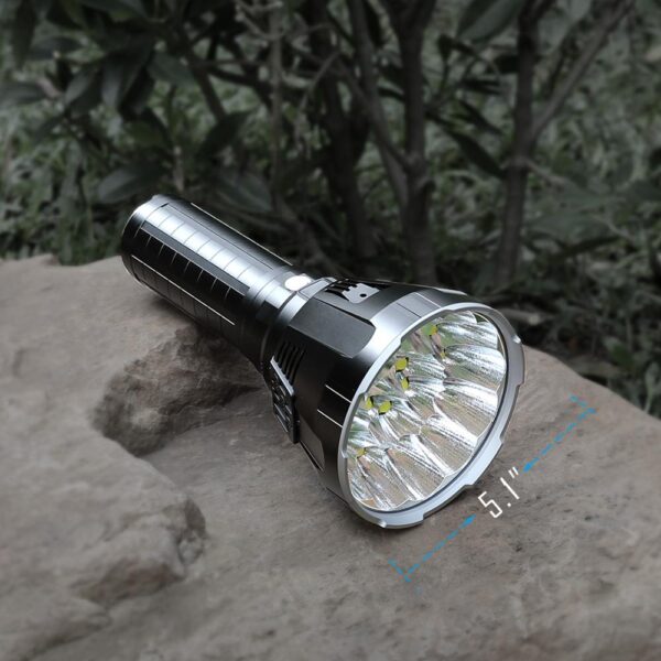 100000 Lumens High Power LED Waterproof Flashlight