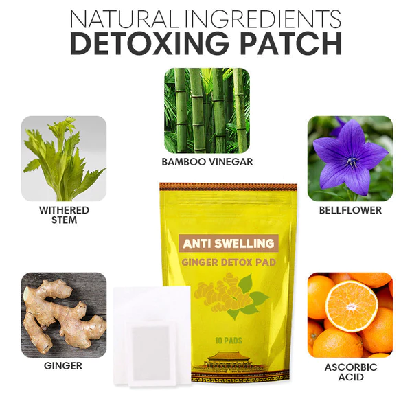 Anti Swelling Japanese Ginger Detox Patch