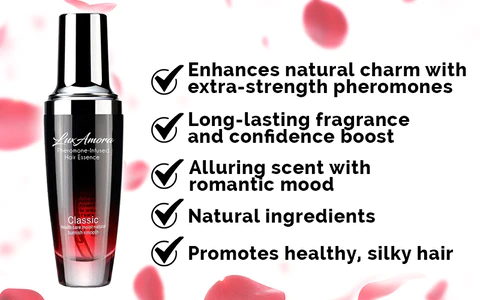 LuxAmora Pheromone-Infused Hair Essence