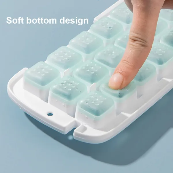 Press Type Ice Cube Maker