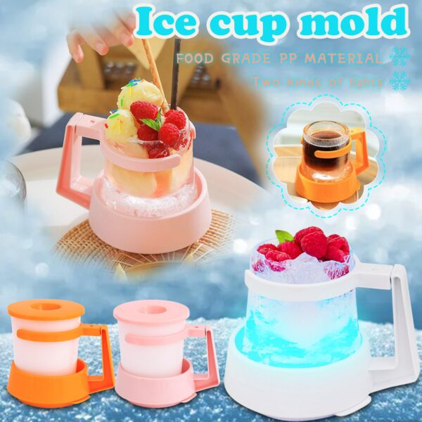 Colorful Ice Cup Cube Mold