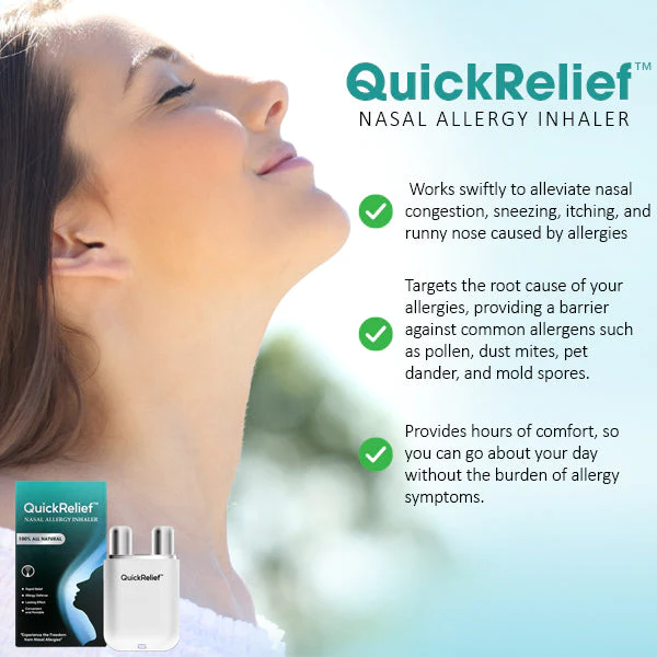 QuickRelief Nasal Allergy Inhaler